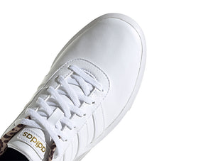 Zapatilla Adidas Court Platform Mujer Blanco - Print