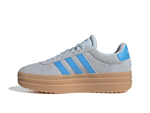 Zapatilla Adidas Vl Court Bold Plataforma Mujer Gris - Celeste - Suela Gum