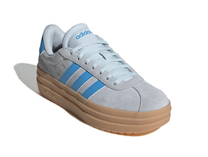 Zapatilla Adidas Vl Court Bold Plataforma Mujer Gris - Celeste - Suela Gum