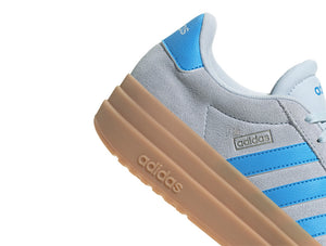 Zapatilla Adidas Vl Court Bold Plataforma Mujer Gris - Celeste - Suela Gum