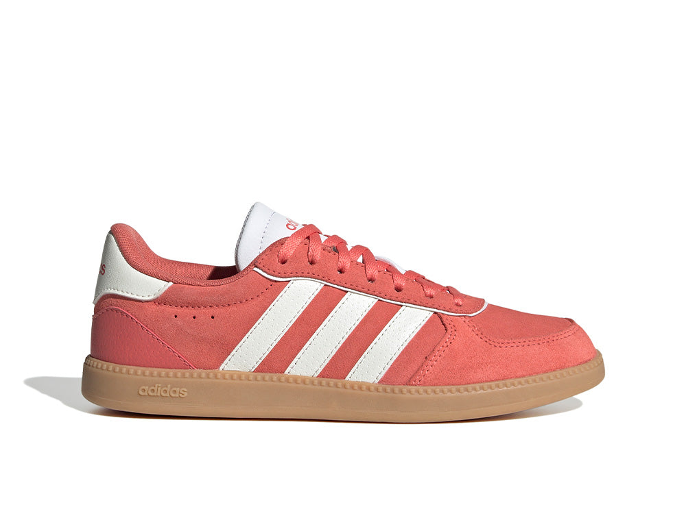 Zapatilla Adidas Breaknet Sleek Mujer Rojo - Blanco - Suela Gum