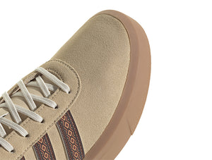 Zapatilla Adidas Court Plataforma Suede mujer Cafe - Suela Gum