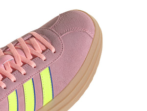 Zapatilla Adidas Vl Court Bold Mujer Rosado - Amarillo - Suela Gum