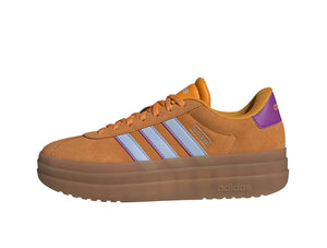 Zapatilla Adidas Vl Court Bold Mujer Naranjo - Celeste - Suela Gum