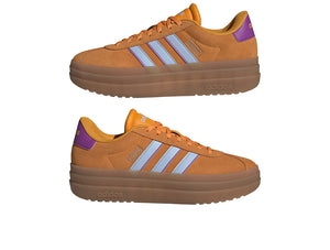 Zapatilla Adidas Vl Court Bold Mujer Naranjo - Celeste - Suela Gum