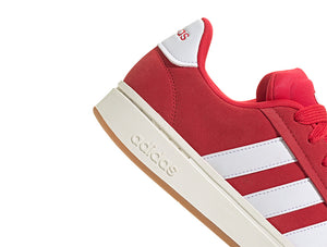 Zapatilla Adidas Grand Court Unisex Rojo - Blanco