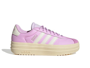 Zapatilla Adidas Vl Court Bold Plataforma Mujer Morado/Blanco/Suela Beige