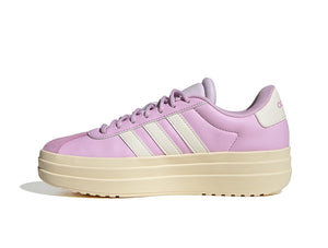 Zapatilla Adidas Vl Court Bold Plataforma Mujer Morado/Blanco/Suela Beige