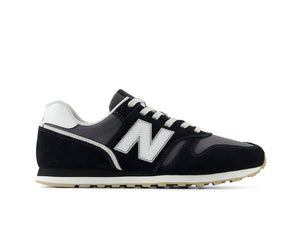 Zapatilla New Balance 373 Hombre Negro - Blanco - Gris