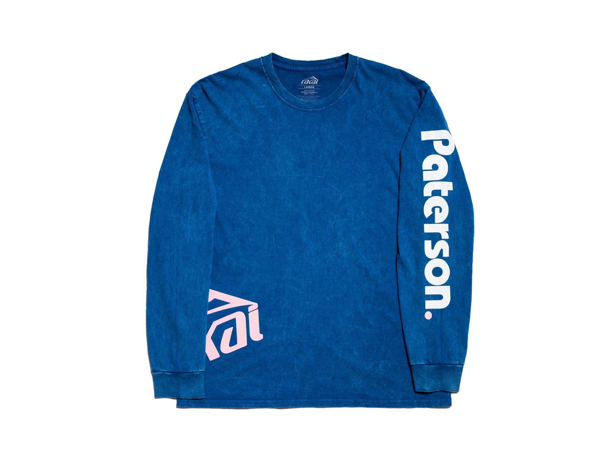 Polera Lakai Paterson Tie Dye Hombre Azul