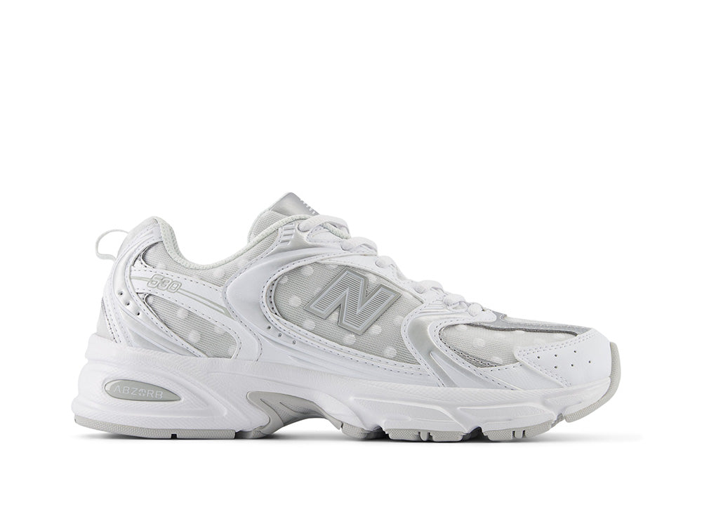 Zapatilla New Balance 530 Dots Mujer Blanco-Gris