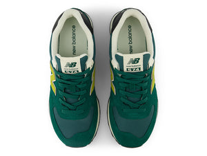 Zapatilla New Balance 574 Hombre Verde - Amarillo - Negro