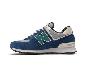 Zapatilla New Balance 474 Hombre Azul - Celeste