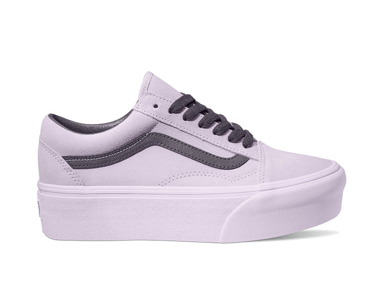 Vans old cheap skool grises mujer