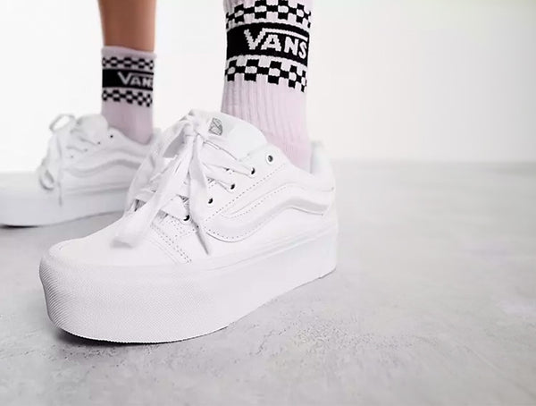 Vans grises con rosa clearance de mujer