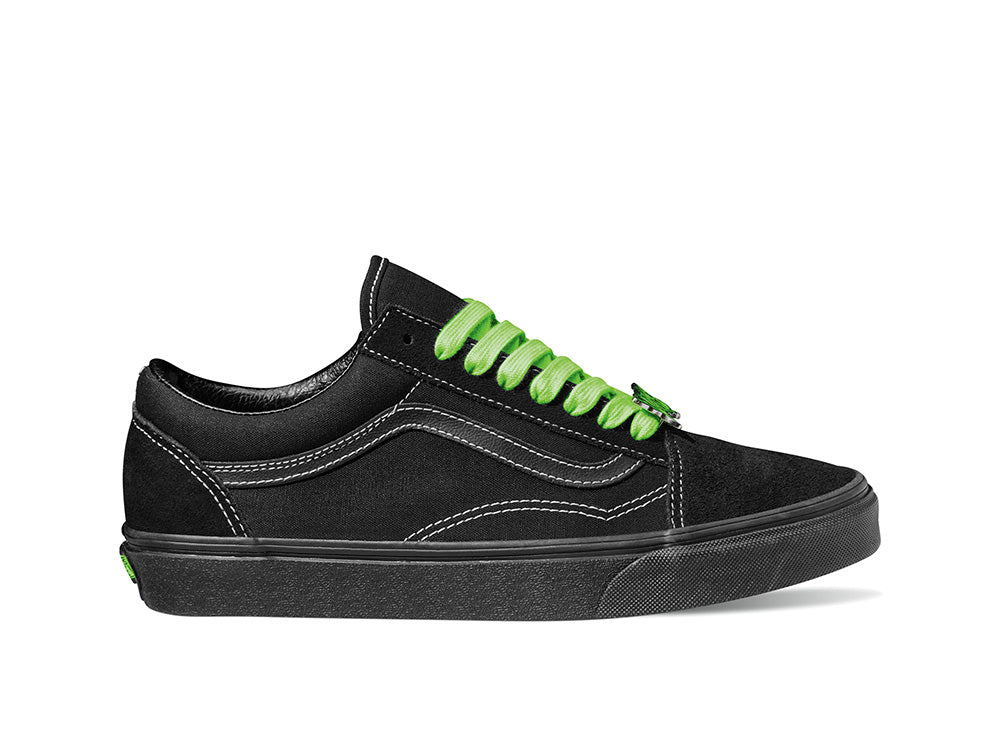 Zapatilla Vans Old Skool Mujer Negro Real Kicks