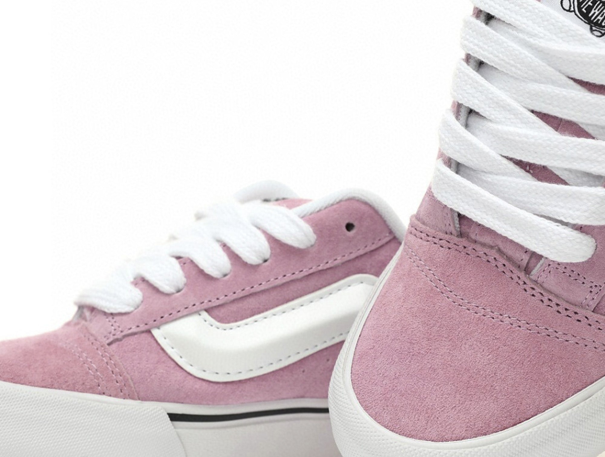 Zapatilla Vans Knu Skool Mujer Rosado Real Kicks