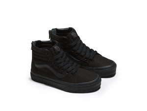 Zapatilla Vans Sk8-Hi Zip Junior Negro