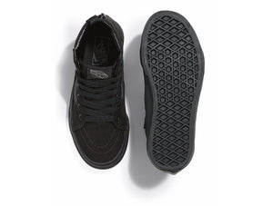 Zapatilla Vans Sk8-Hi Zip Junior Negro