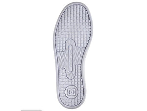 Zapatilla Dc Court Graffik Mujer Mono Blanco