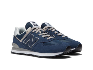 Zapatilla New Balance 574 Hombre Azul-Gris