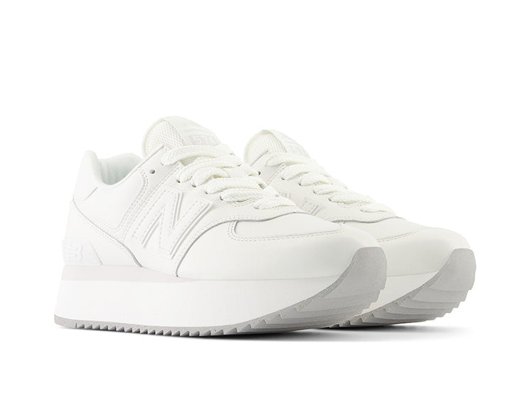 Zapatilla New Balance 574 Mujer Mono Blanco