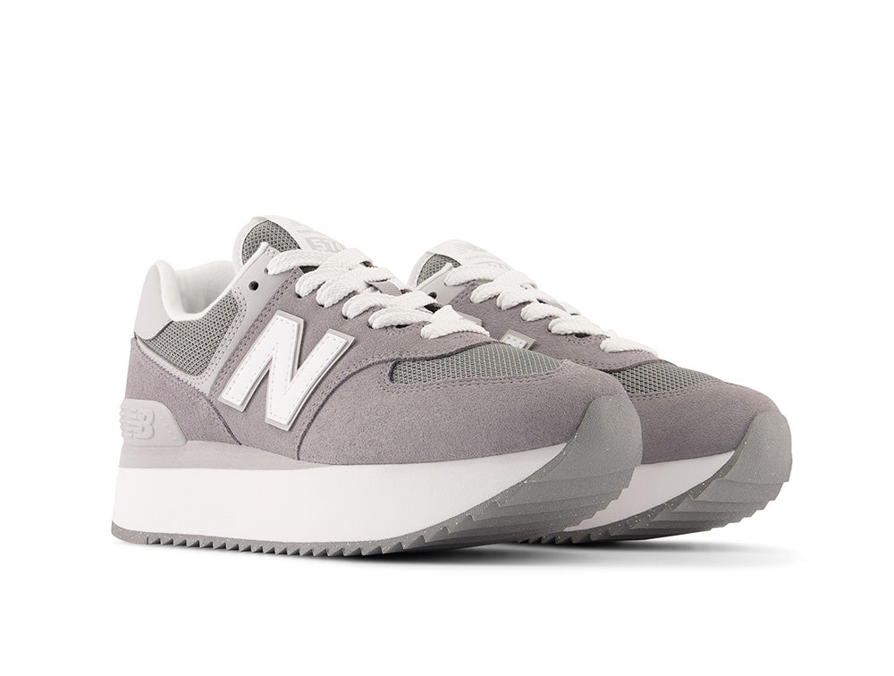 Zapatilla New Balance 574 STACKED Mujer Gris