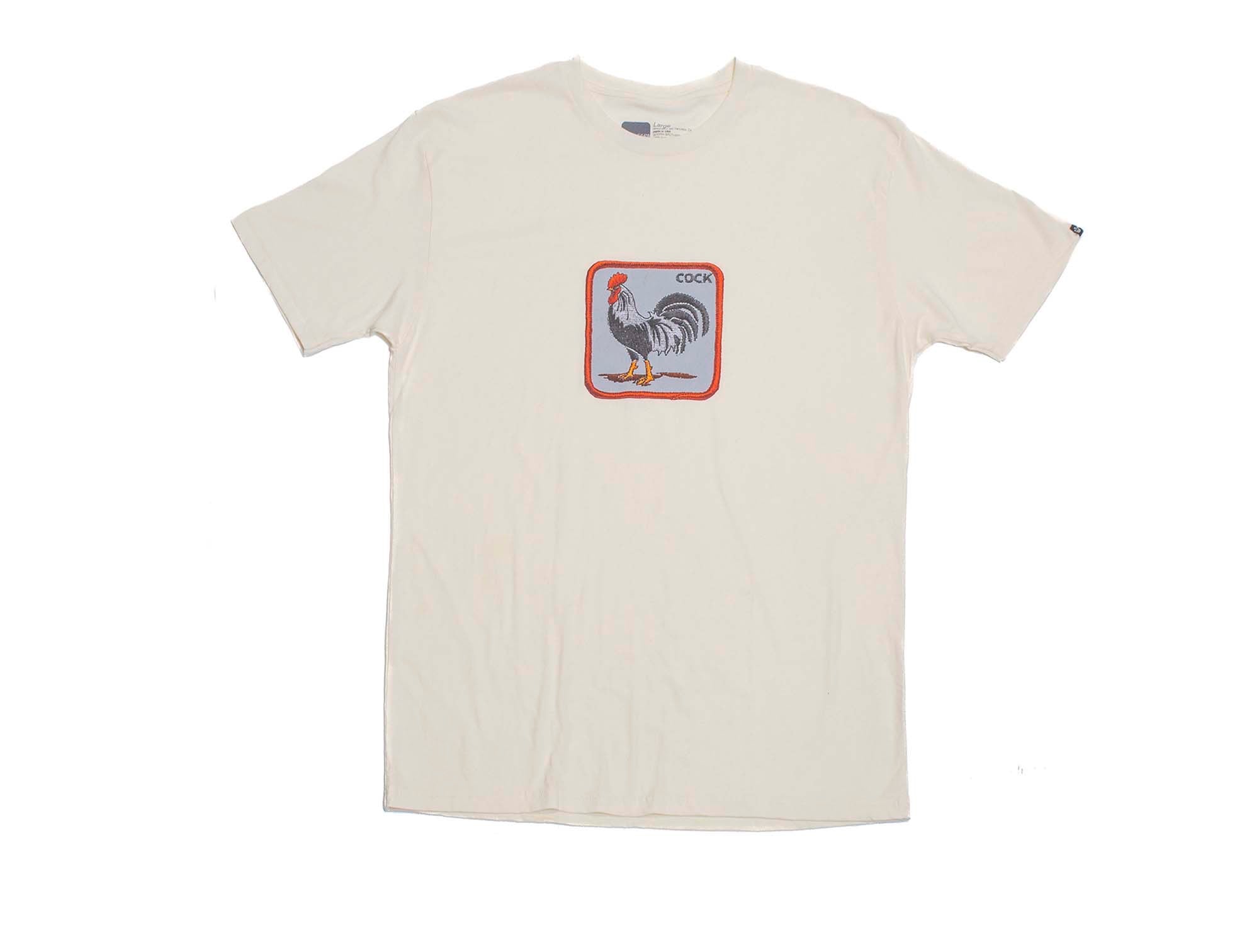 Polera Mc Goorin Clucker Unisex Blanco