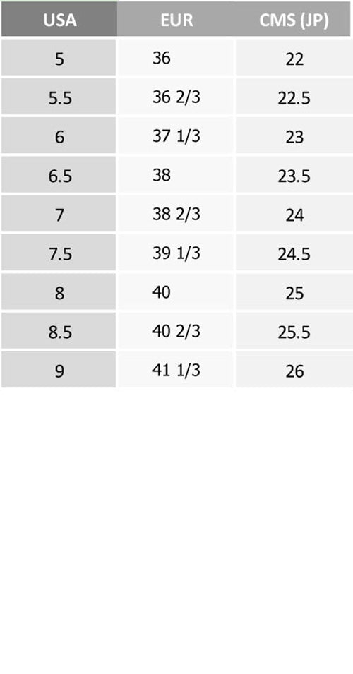 Adidas us outlet size chart zara