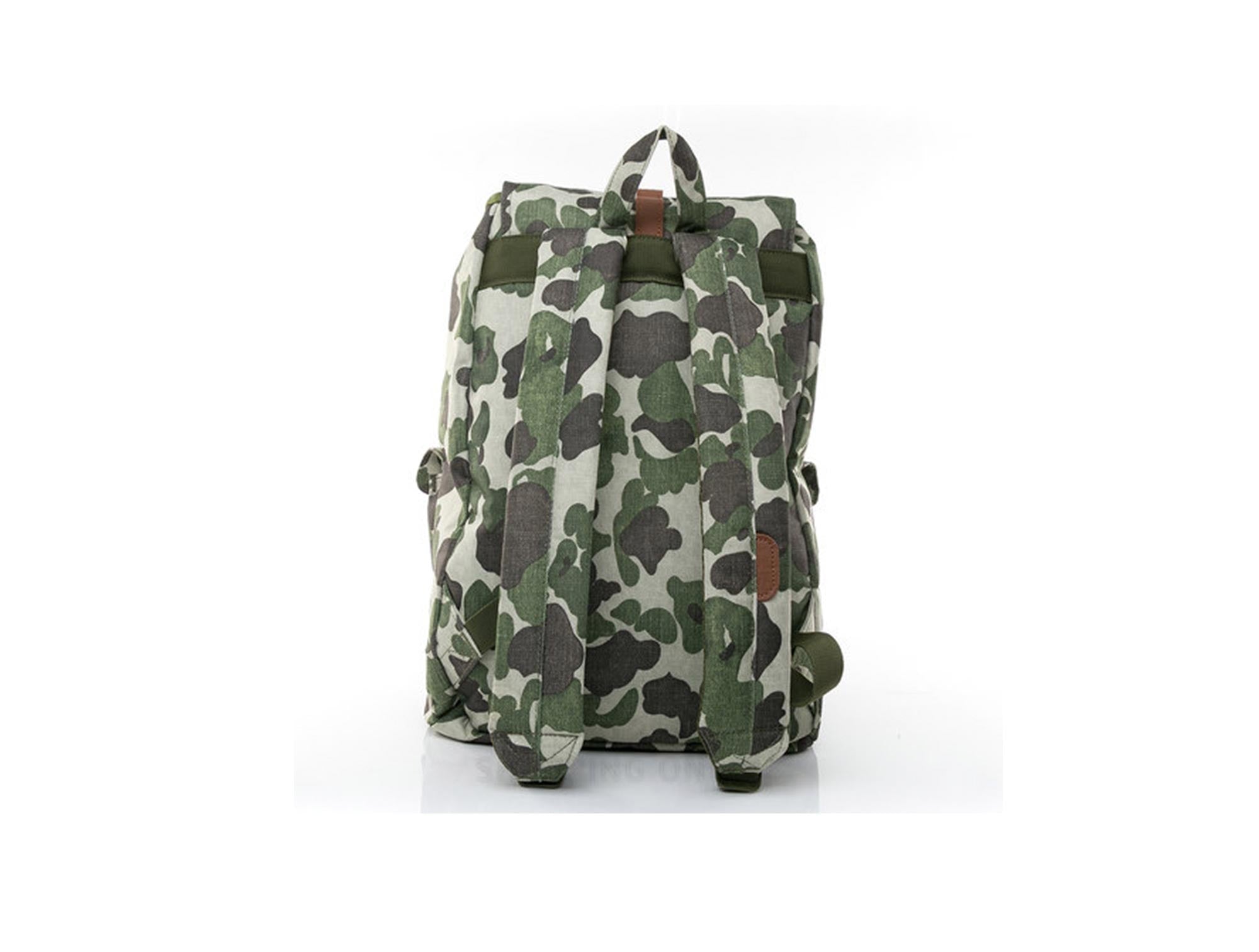 Mochila Herschel Dawson Frog Camo/Tan Synthetic Unisex Gris