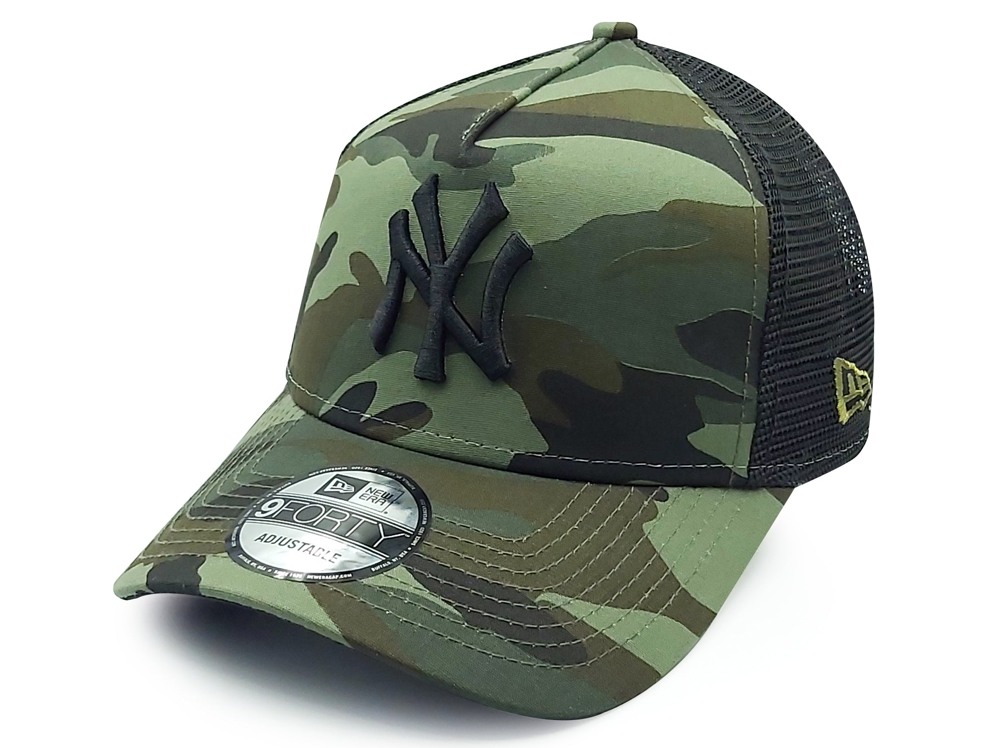 Jockey New Era New York Yankees Trucker Unisex Camo Verde