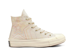 Zapatillas Converse Chuck 70 Hi Mujer Beige