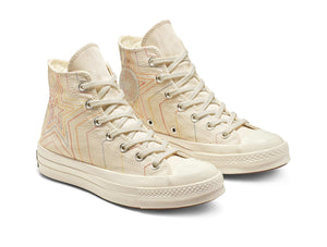 Zapatillas Converse Chuck 70 Hi Mujer Beige