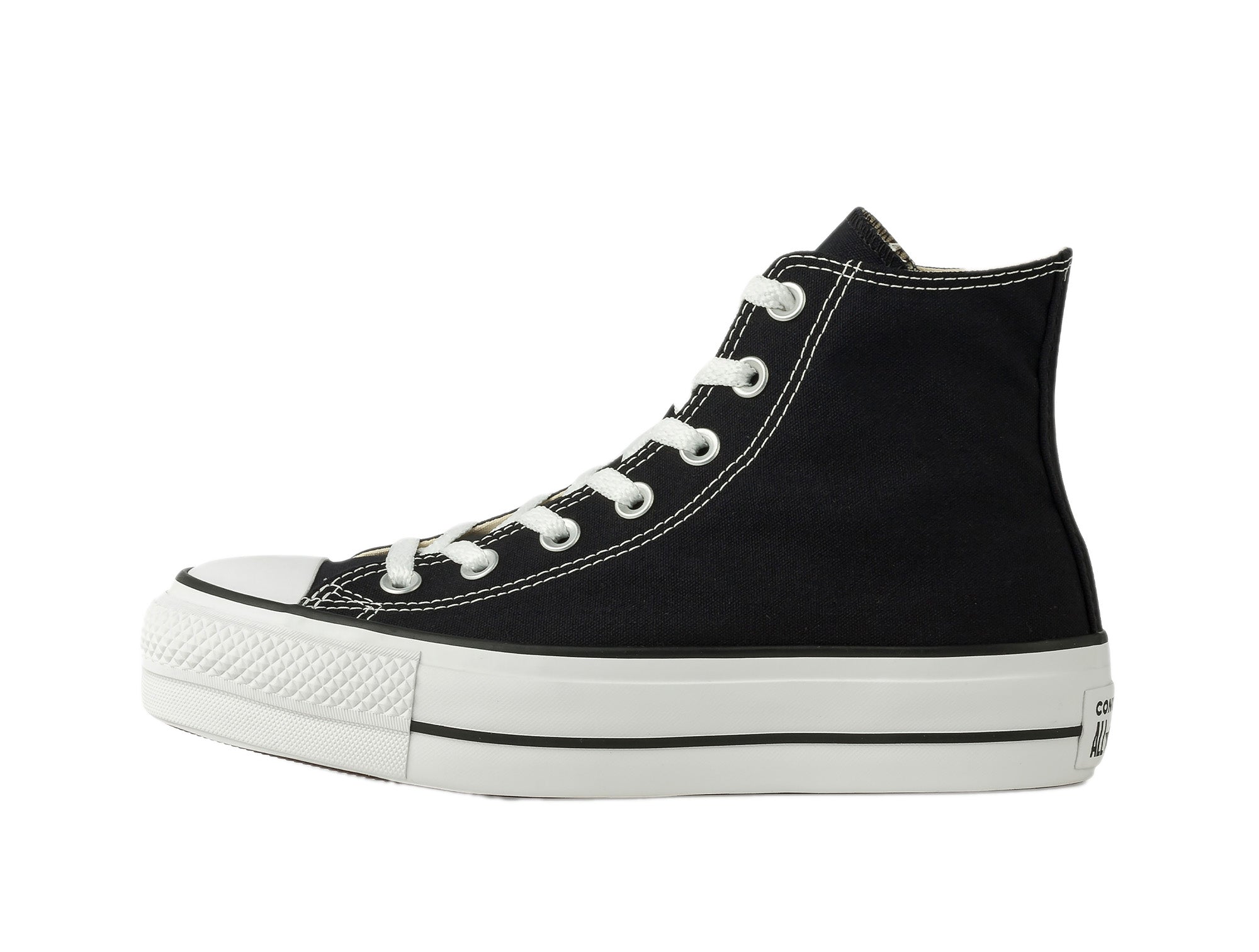 Zapatilla Converse Chuck Taylor Plataforma Hi Mujer Negro