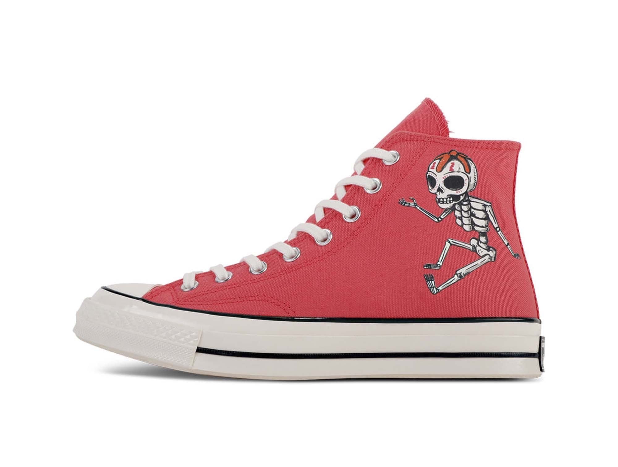 Zapatilla Converse Chuck 70 (Dia De Los Muertos) Mujer Rosado