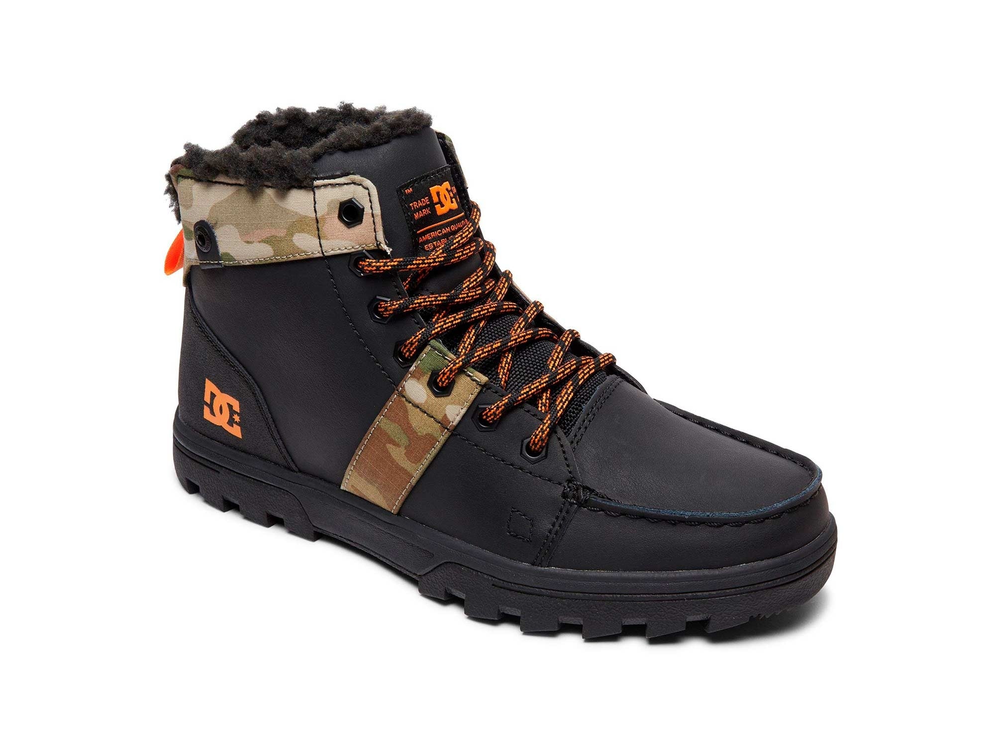 Zapatilla Dc Woodland Boot Hombre Negro