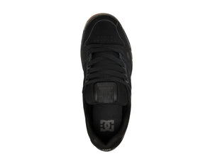 Zapatilla Dc Stag Hombre Negro - Suela Negro Gum