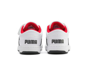 Zapatilla Puma Rebound Layup Infantil Blanco