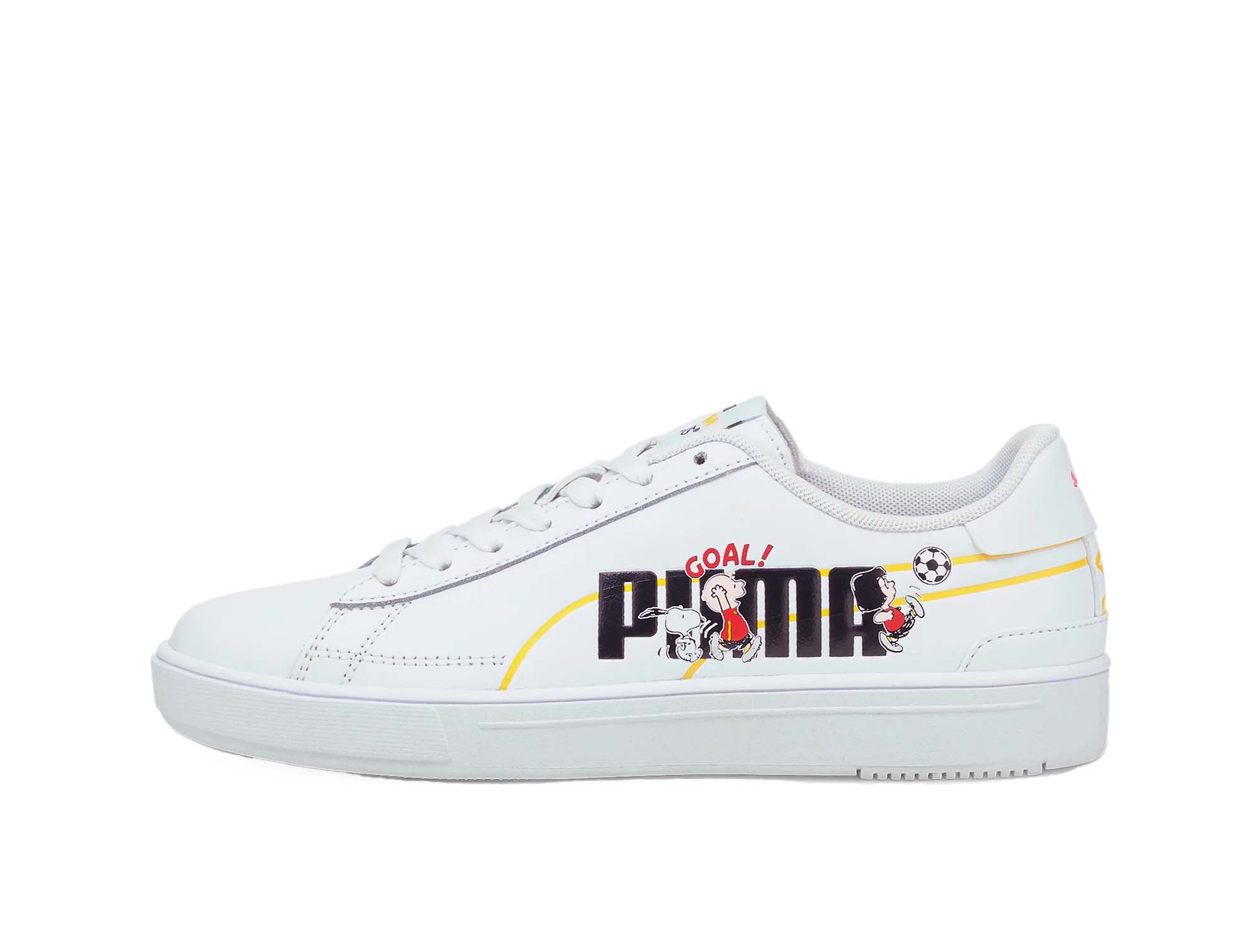 Zapatilla Puma Peanuts Serve Pro Junior Blanco