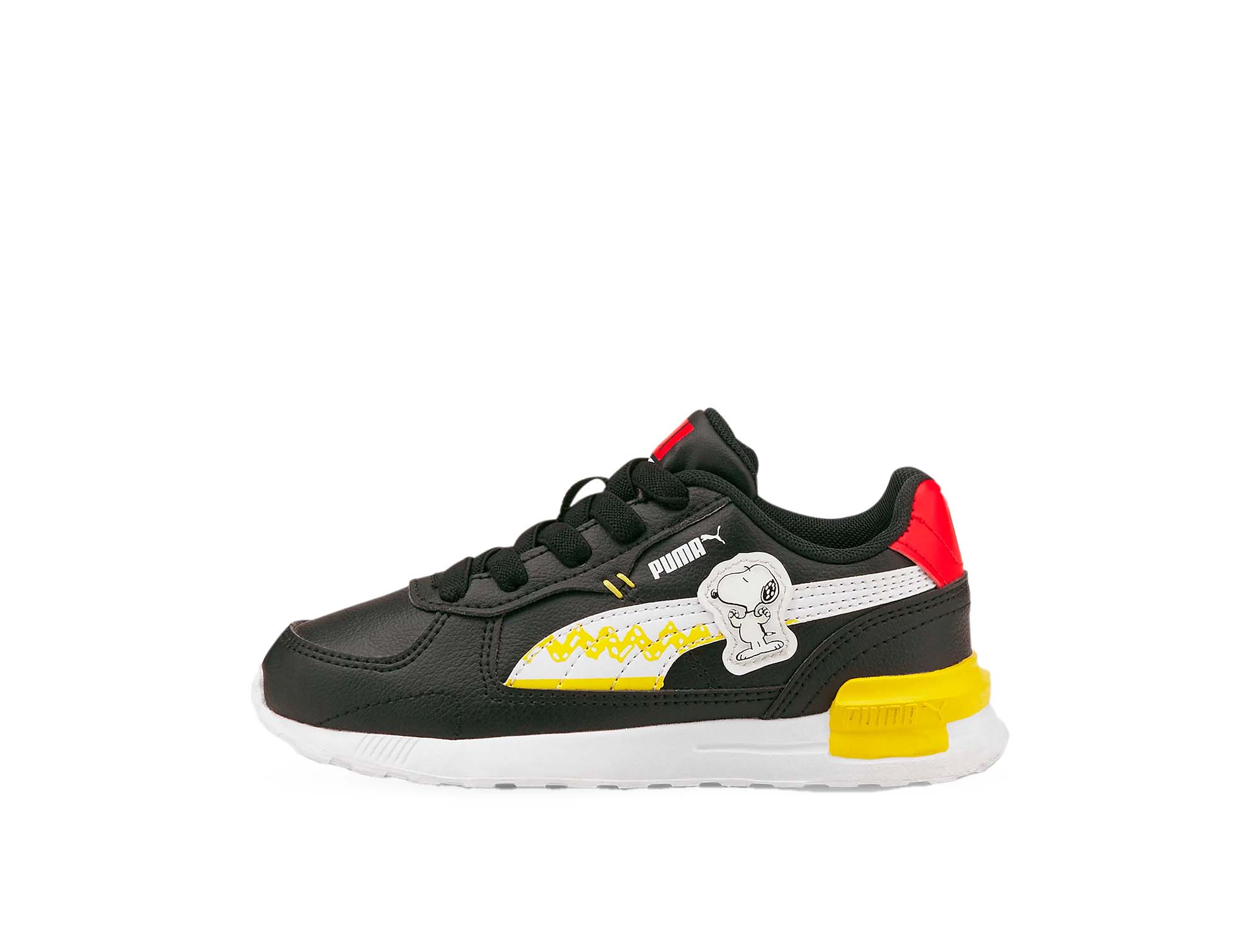 Zapatilla Puma Peanuts Graviton Junior Negro