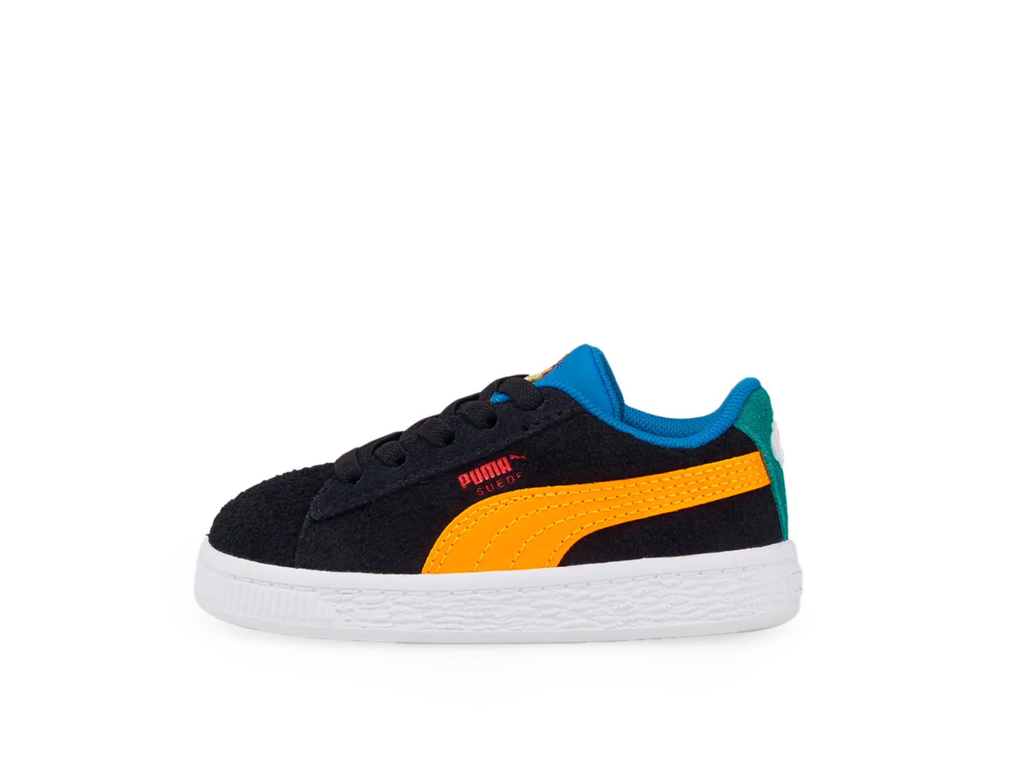 Zapatilla Puma Garfield Suede Infantil Negro