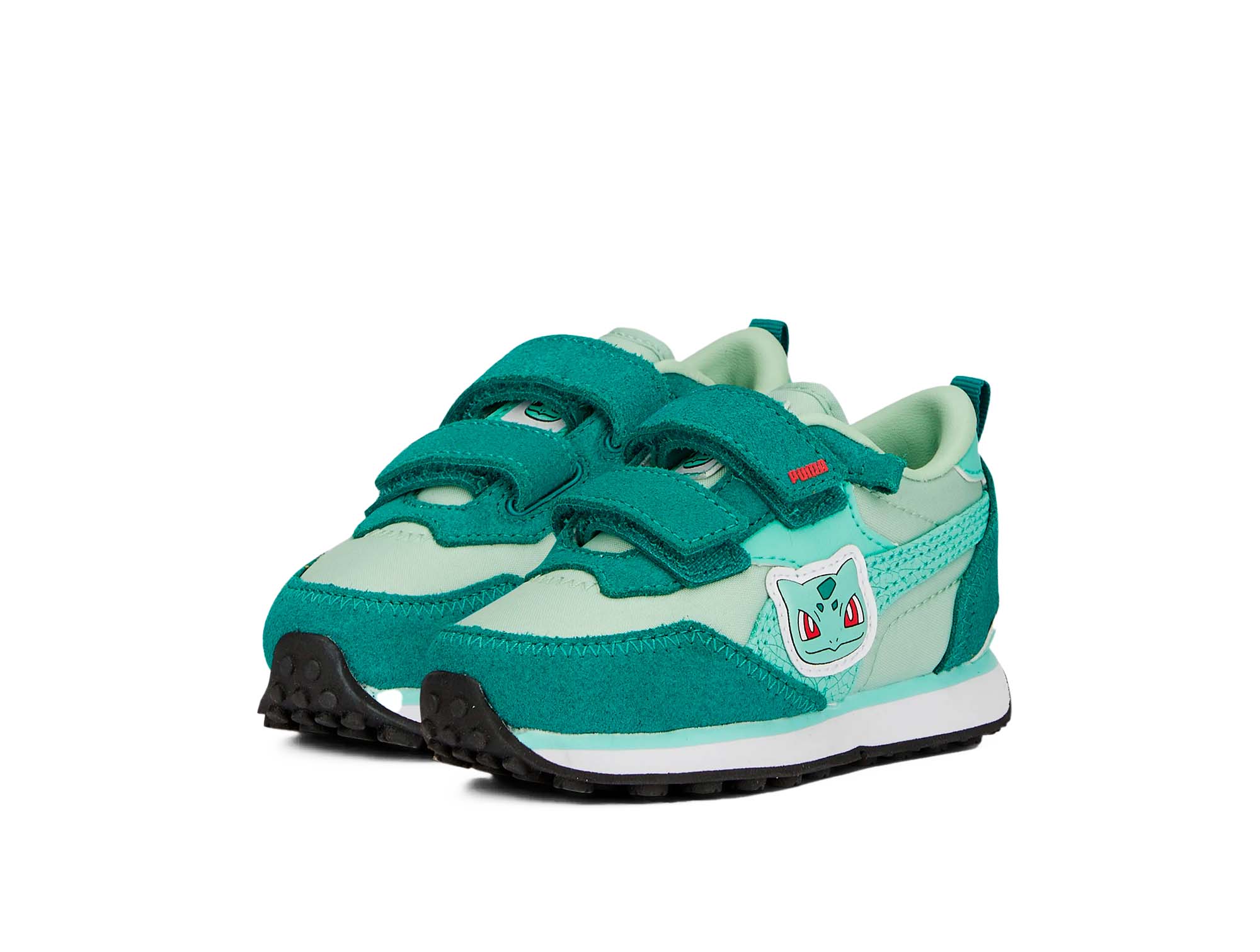 Zapatilla Puma Rider Fv Pokemon Infantil Verde