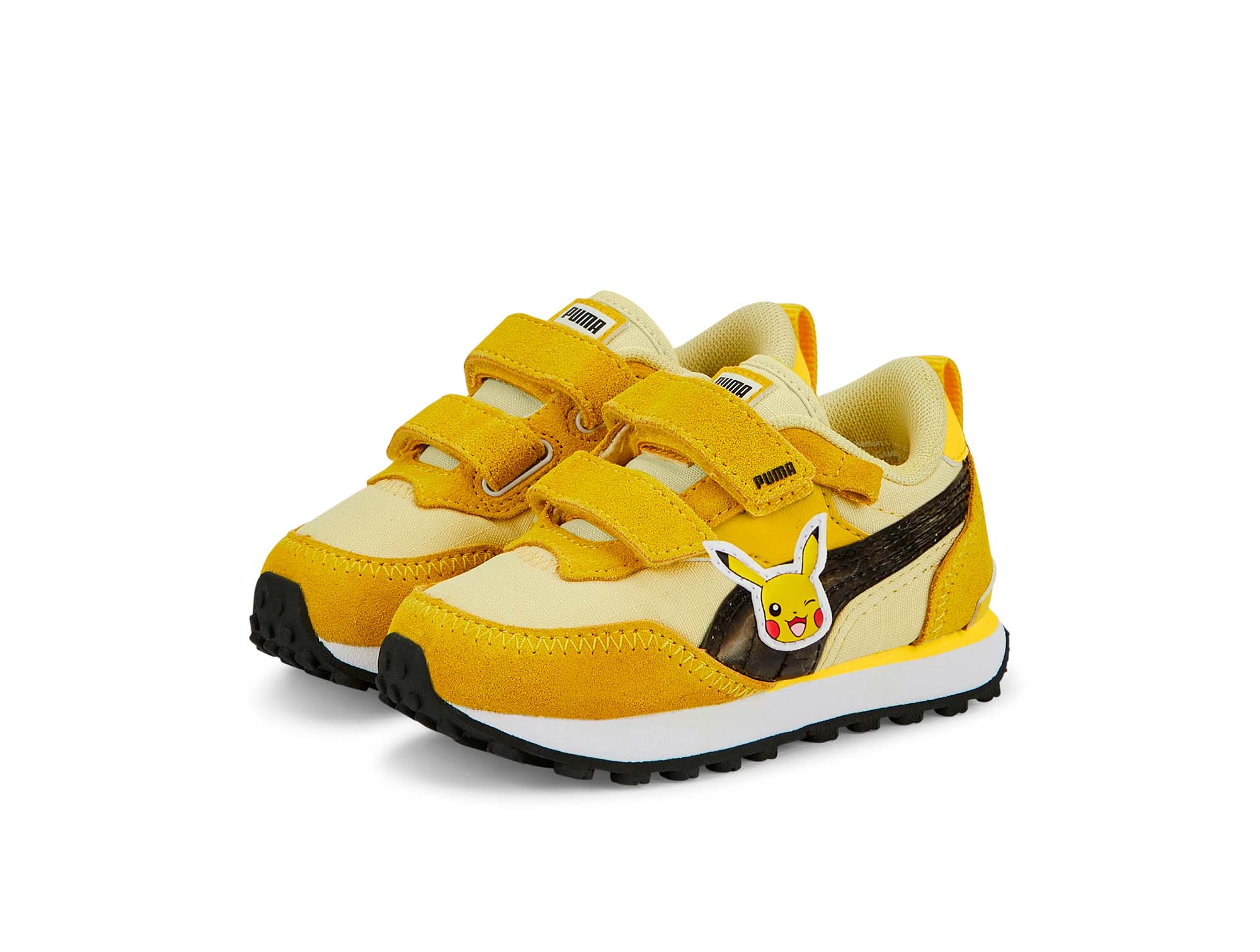 Zapatilla Puma Rider Fv Pokemon Infantil Amarillo