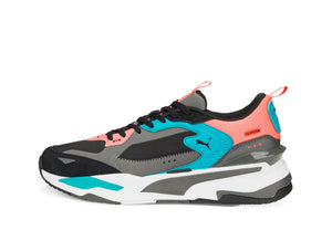 Zapatilla Puma Rs-Fast Limiter Suede Neg-Multic Hombre Negro