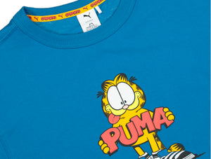 Polera Puma Garfield Graphic Hombre Azul