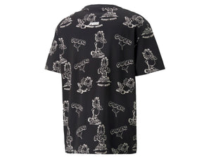 Polera Puma Garfield Aop Hombre Negro