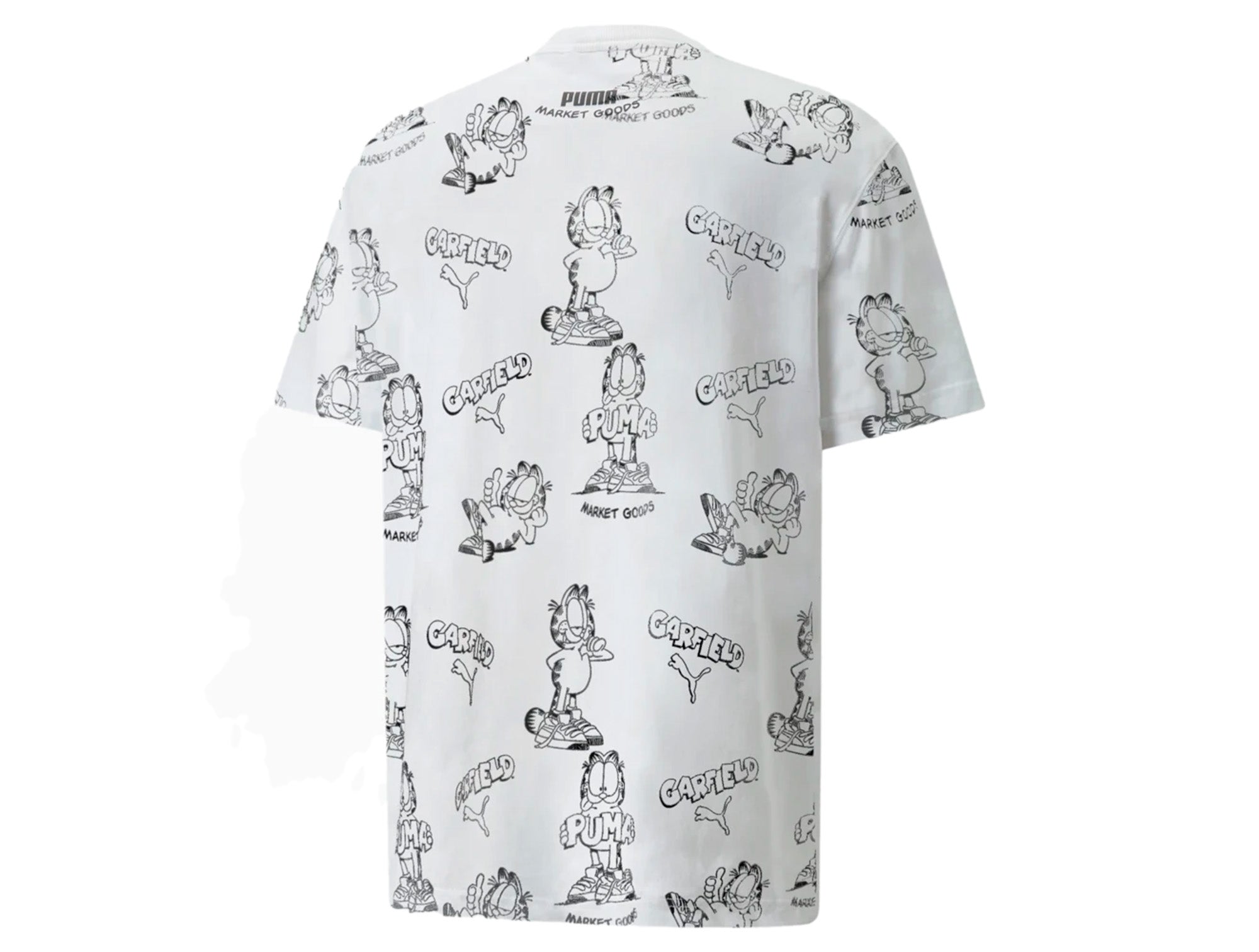 Polera Puma Garfield Aop Hombre Blanco