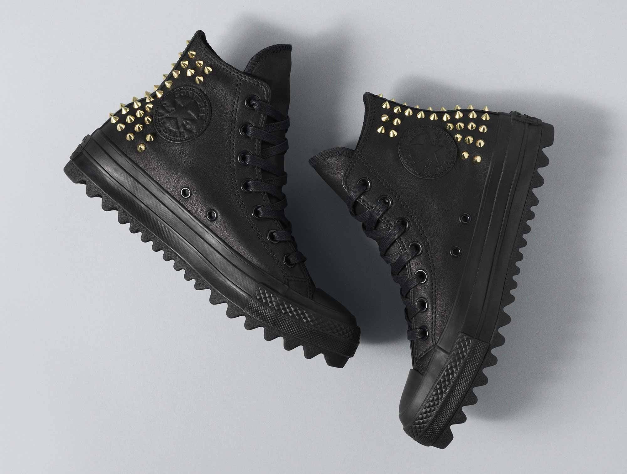 Zapatilla Converse Chuck Taylor Hi Ripple Mujer Negro