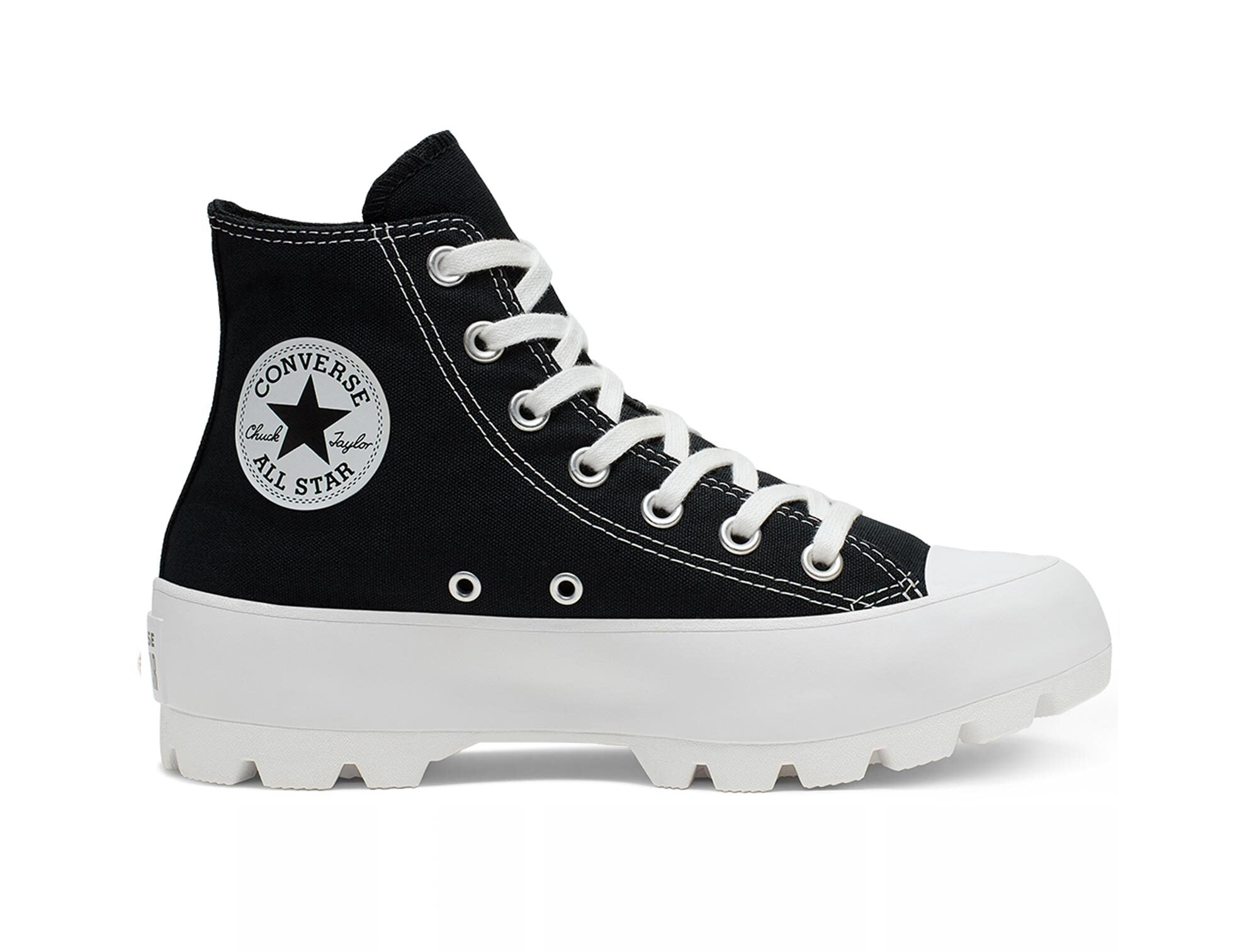 Zapatilla Converse Chuck Taylor Lugged Mujer Negro