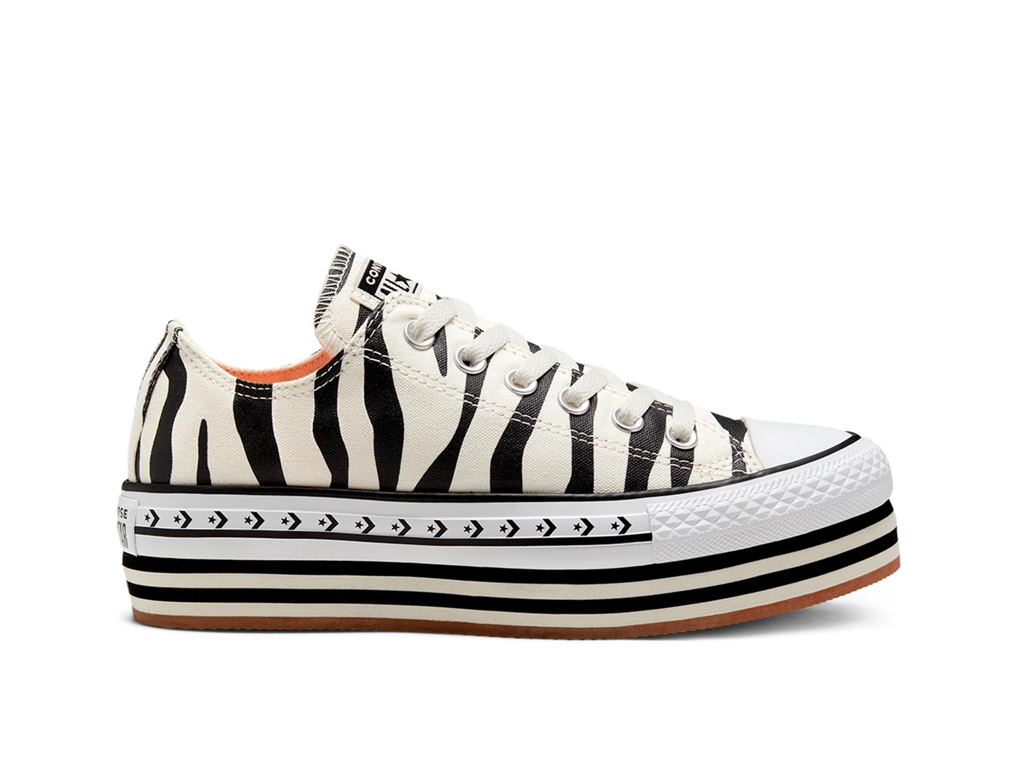 Zapatilla Converse C/T Plataforma Mujer Blanco